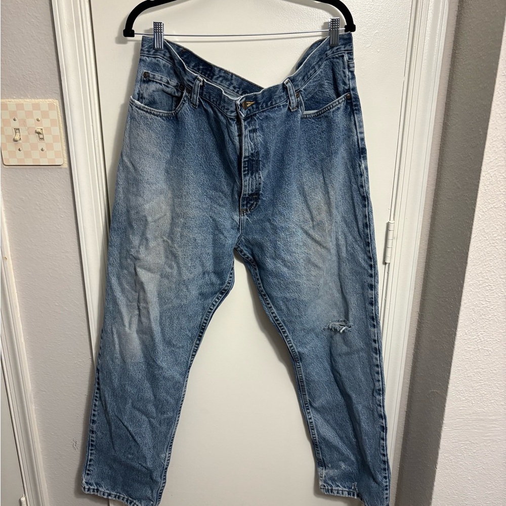Wrangler Light Blue Relaxed Men's Jeans